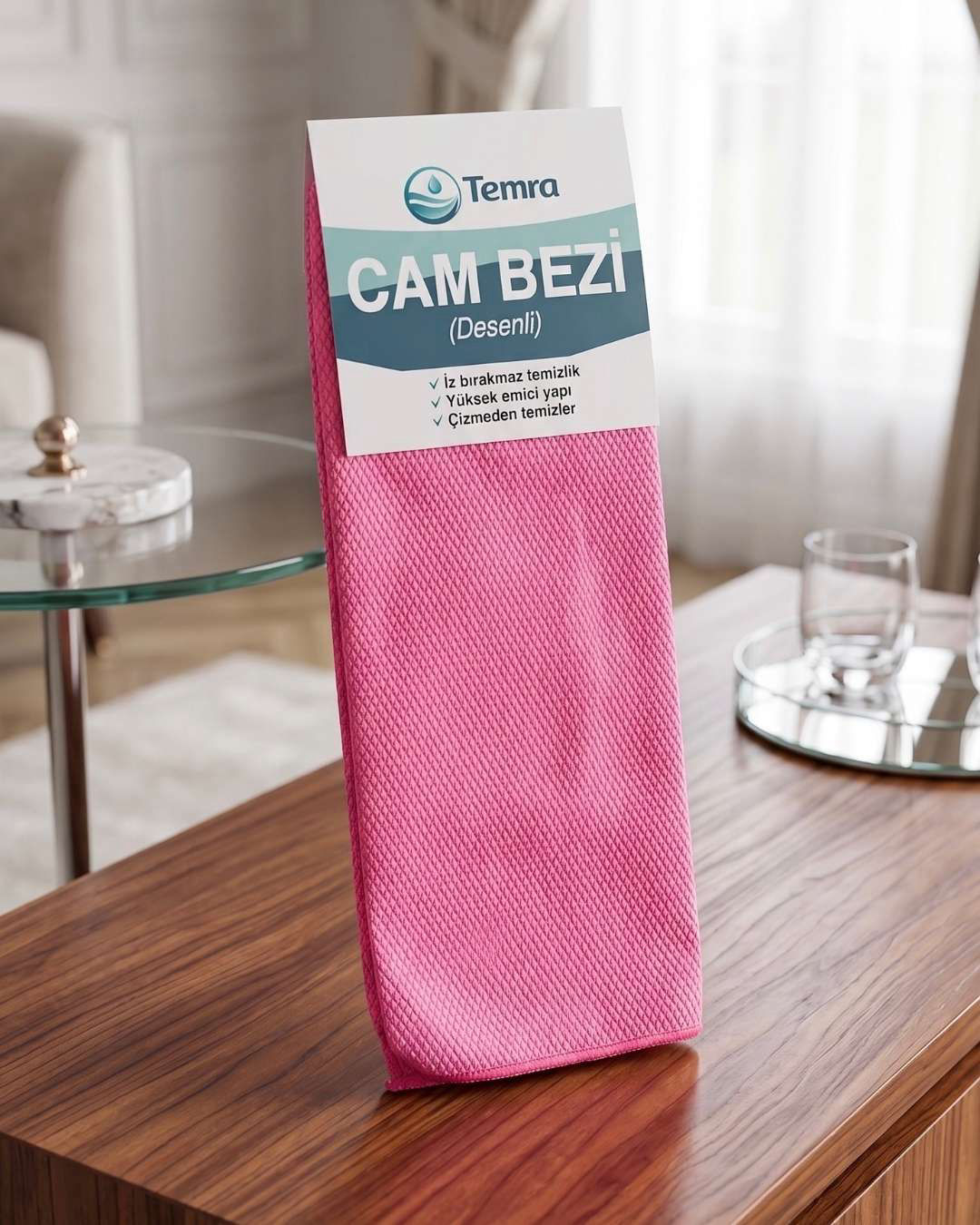 Özel Desenli Cam Bezi