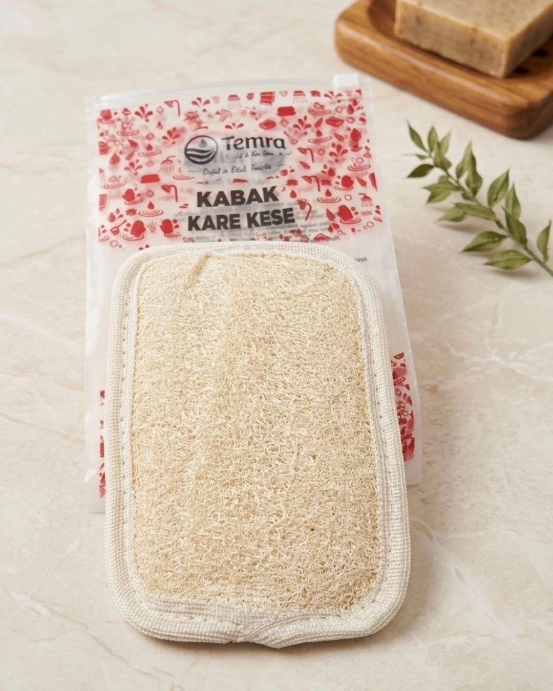 Kare Kabak Lifi Banyo Kesesi